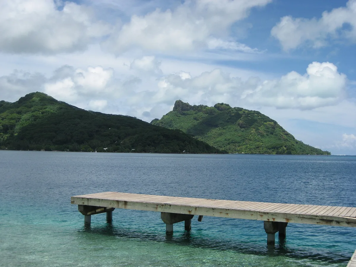 Faie Beach, Huahine, Society Islands, French Polynesia — 2