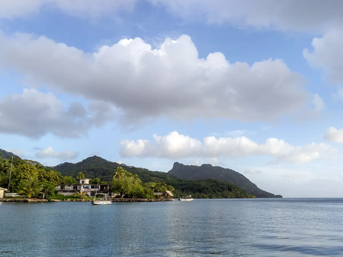 Faie Beach, Huahine, Society Islands, French Polynesia — 3