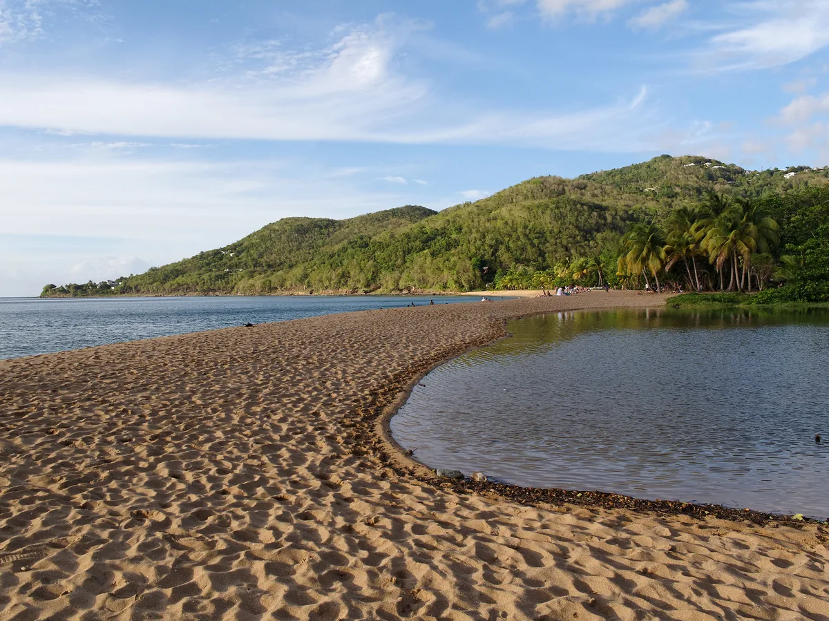 Grande Anse de Deshaies Beach, Deshaies, French Antilles, Guadeloupe