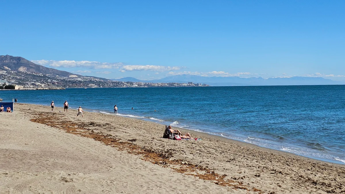Santa Amalia Beach, Fuengirola, Andalusia, Spain — 2