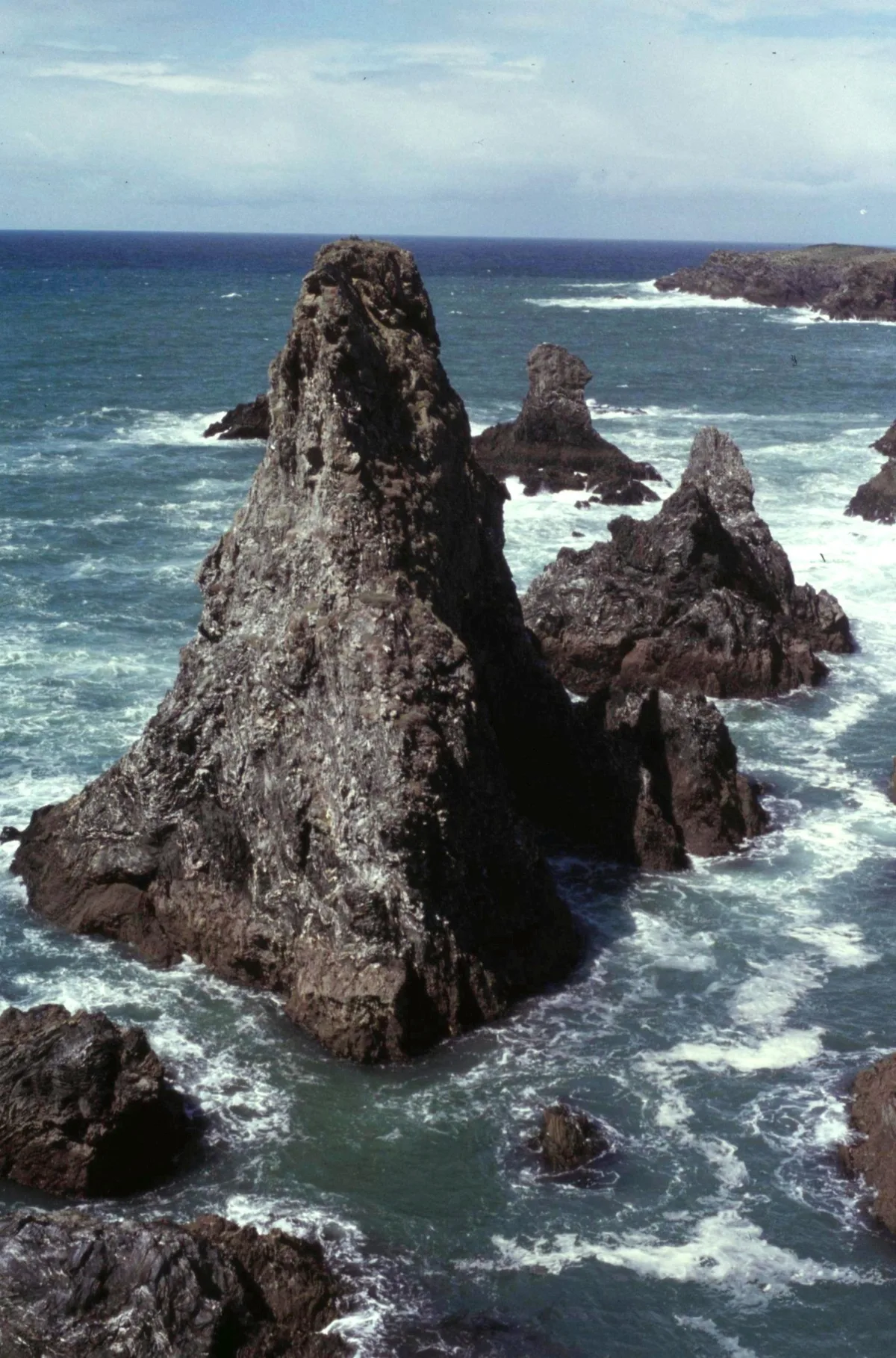 Spiaggia di Port-Coton, Bangor, Brittany, Francia — 2