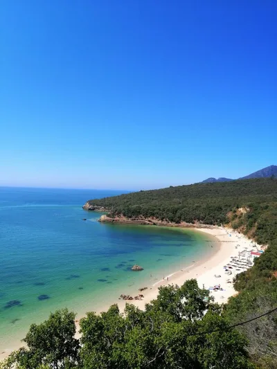 Spiaggia di Galapinhos, Setúbal, Portuguese Atlantic, Portogallo — 2