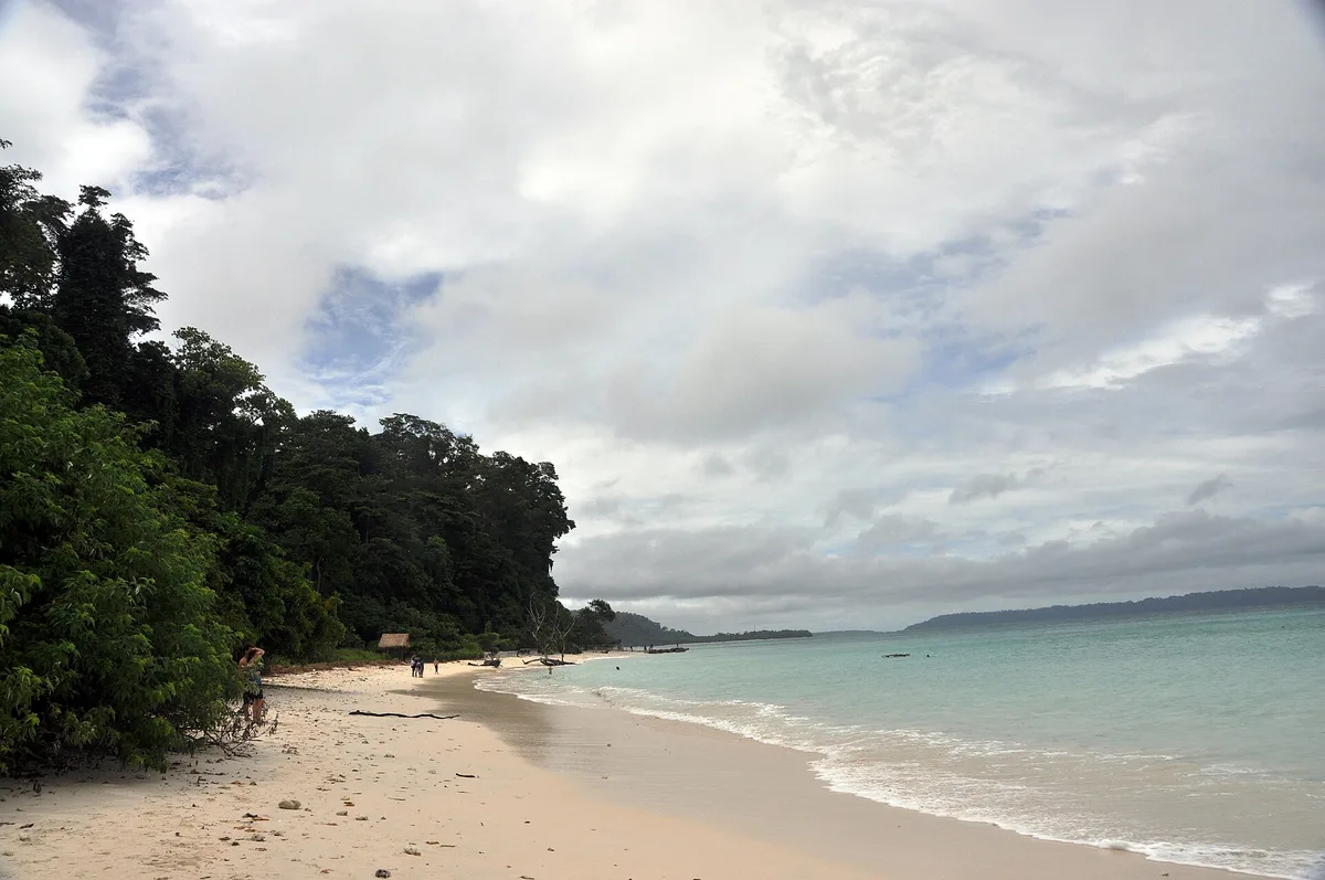 Kala Patthar Beach, Swaraj Dweep, Andaman and Nicobar Islands, India — 2