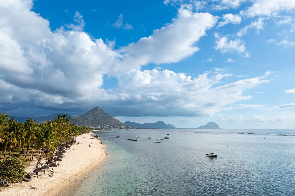 Wolmar Beach, Rivière Noire, Mascarene Islands, Mauritius — 2