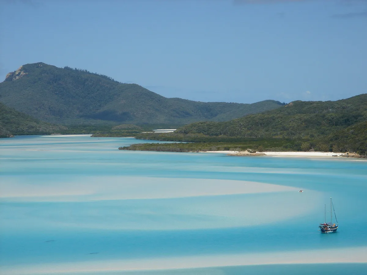 Hill Inlet Beach, Whitsunday Island, Great Barrier Reef, Australia — 2