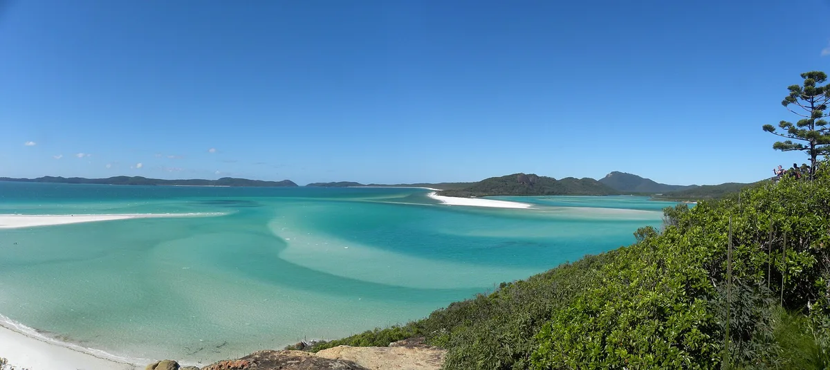 Hill Inlet Beach, Whitsunday Island, Great Barrier Reef, Australia