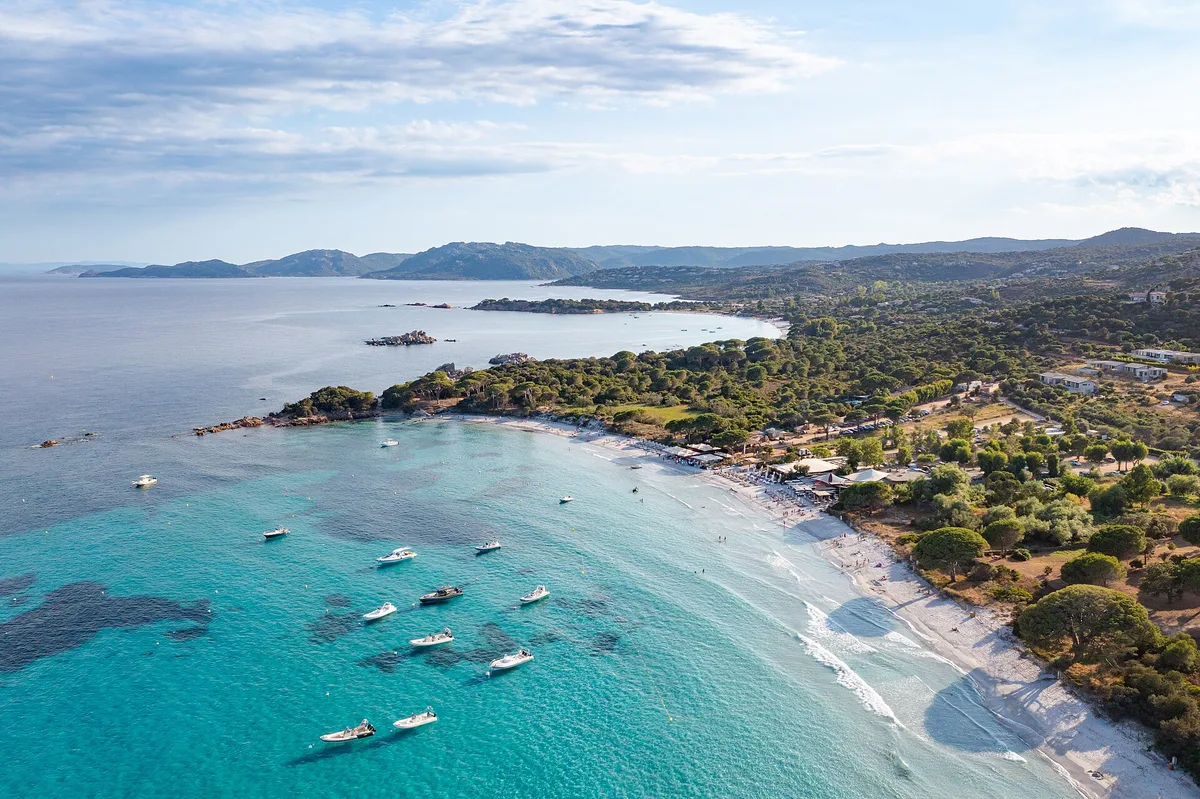 Palombaggia Beach, Porto-Vecchio, Corsica, France