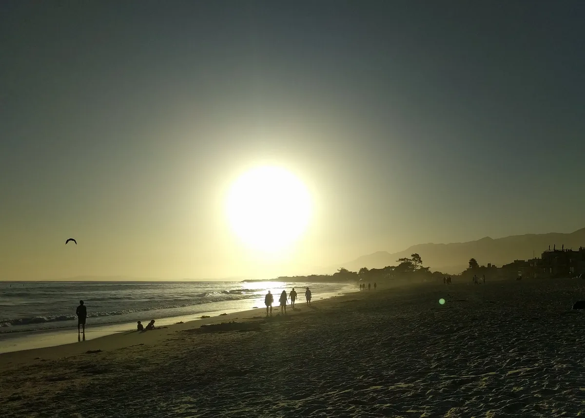 Carpinteria State Beach, Carpinteria, California Coast, United States