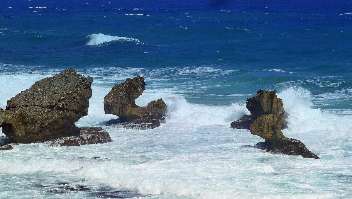 Cattlewash Beach, Saint Joseph, Lesser Antilles, Barbados — 4