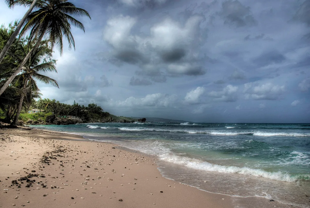 Cattlewash Beach, Saint Joseph, Lesser Antilles, Barbados
