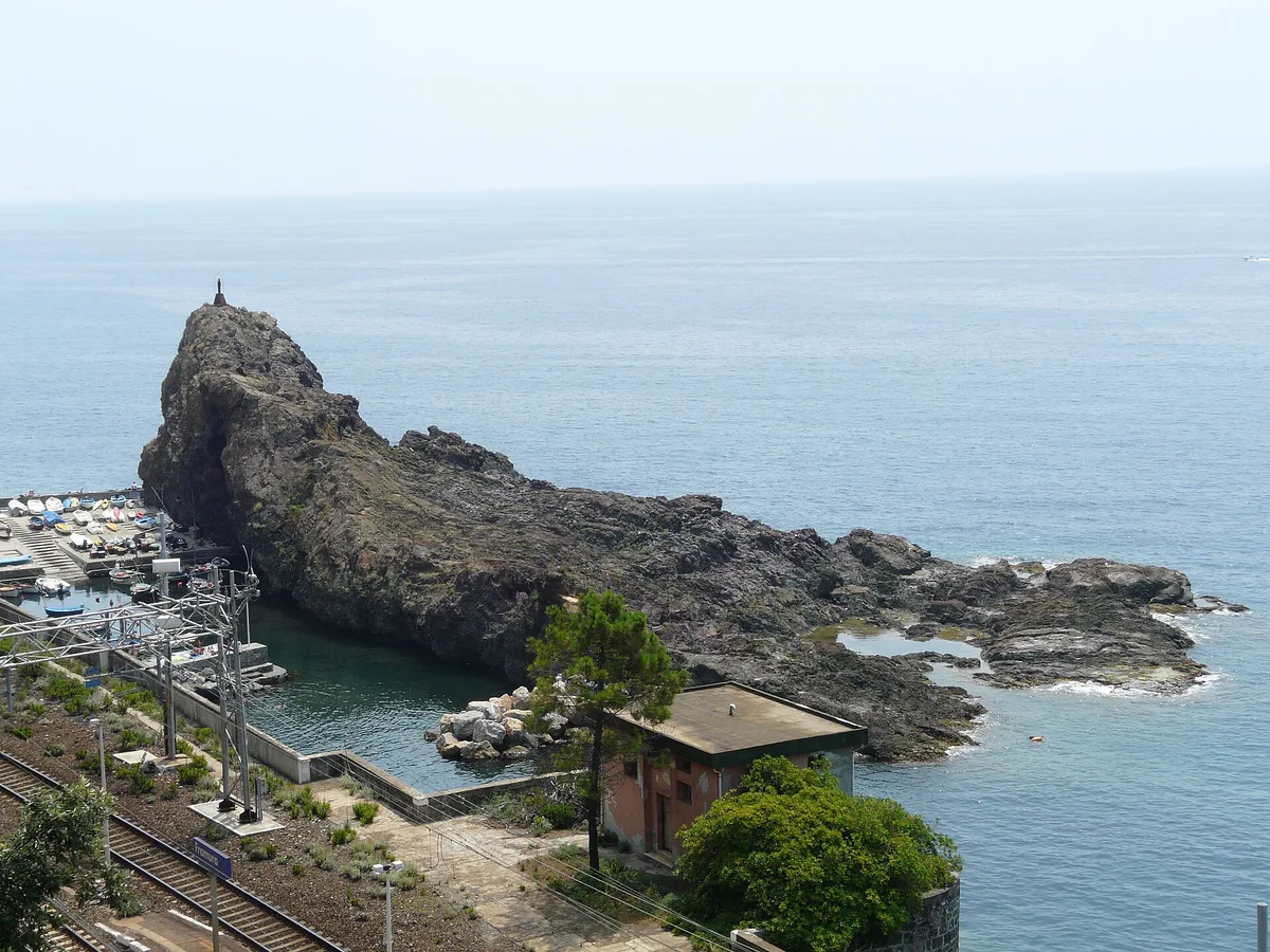 Framura Beach, Framura, Liguria, Italy — 2