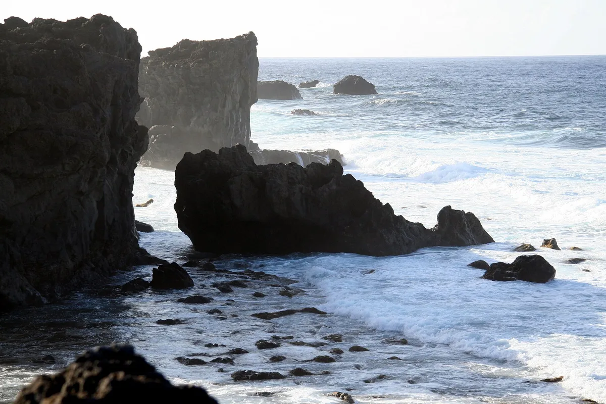 Las Arenas Beach, Candelaria, Canary Islands, Spain