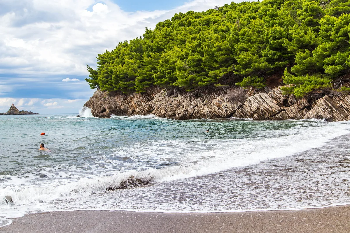Lučice Beach, Bar, Adriatic Coast, Montenegro