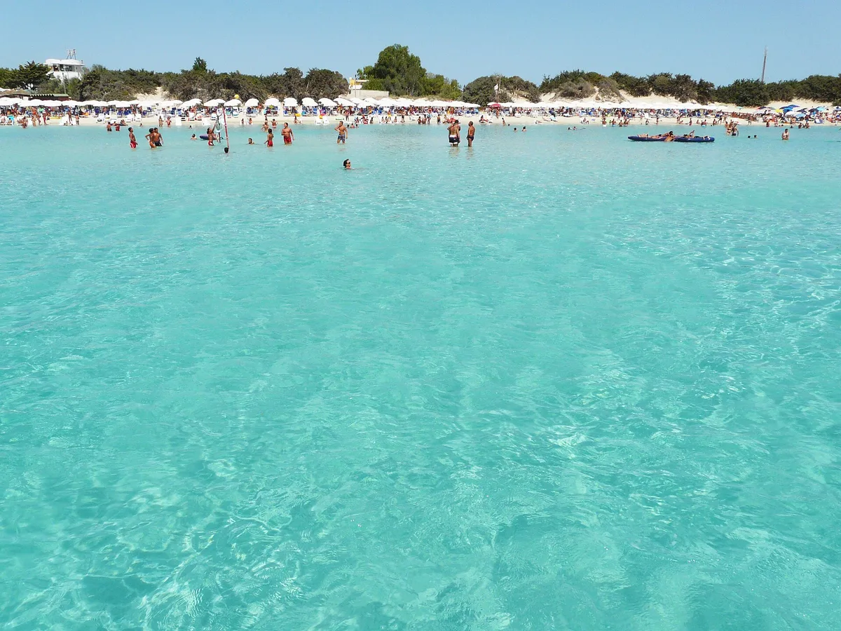 Torre Chianca-Strand, Lecce, Puglia, Italien
