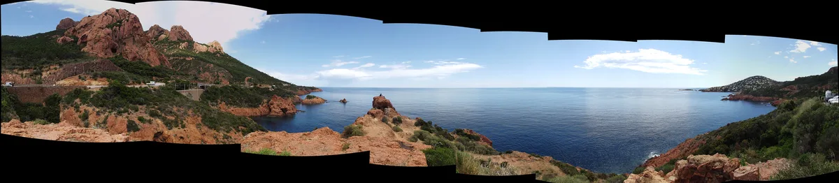Petit Caneiret Beach, Saint-Raphaël, French Riviera, France