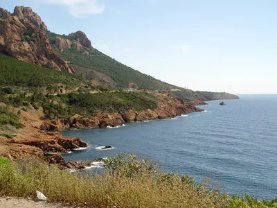 Petit Caneiret Beach, Saint-Raphaël, French Riviera, France — 2