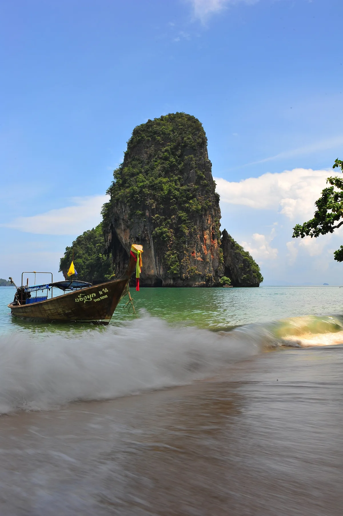 Tham Phra Nang Beach, Mueang Krabi, Andaman Sea Coast, Thailand — 3