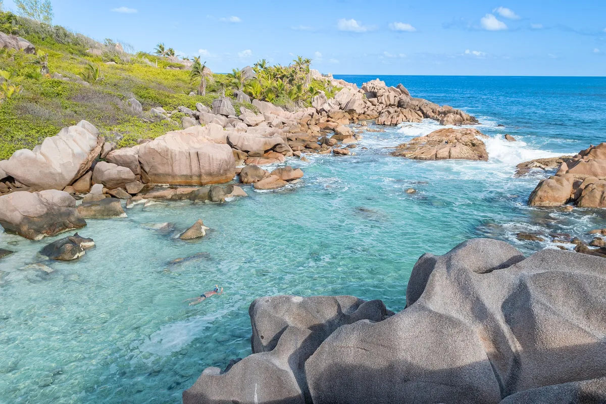 Anse Fourmis Beach, La Digue, Seychelles Inner Islands, Seychelles — 4