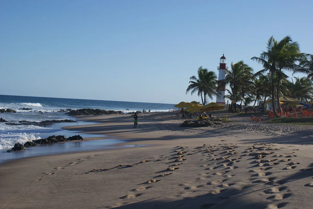 Playa de Itapuã, Salvador, Brazilian Atlantic, Brasil — 5