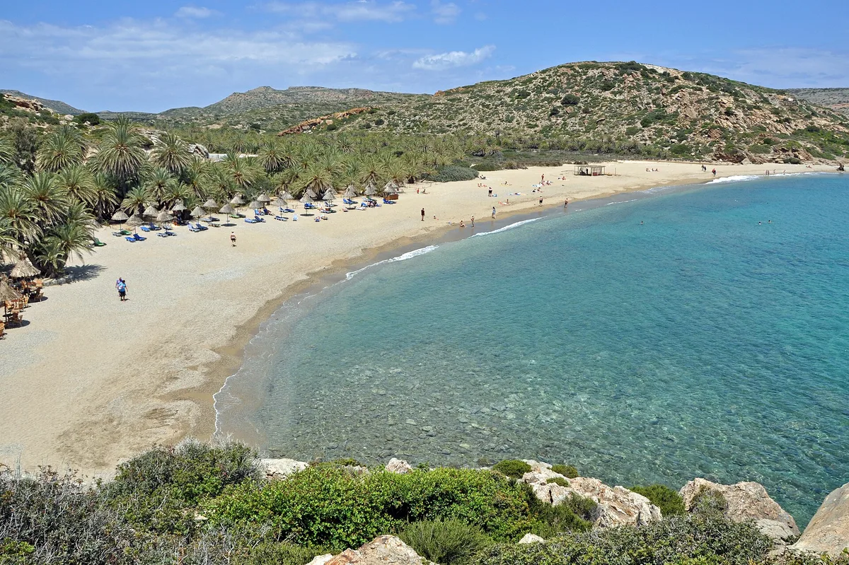 Vai Beach, Siteia, Crete, Greece