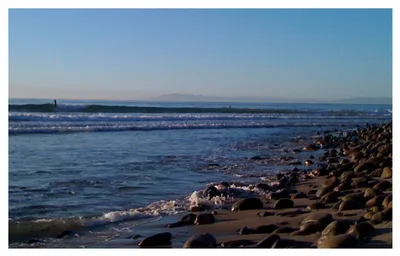 Rincon Point Beach, Carpinteria, California Coast, United States — 2
