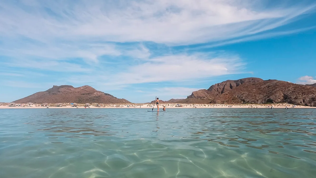 Spiaggia della Sirenita, La Paz, Baja California Sur, Messico — 4