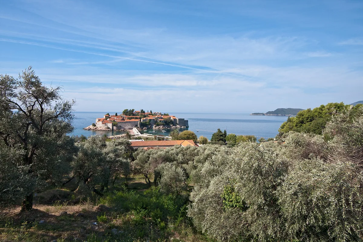 Sveti Stefan Beach, Budva, Adriatic Coast, Montenegro — 5