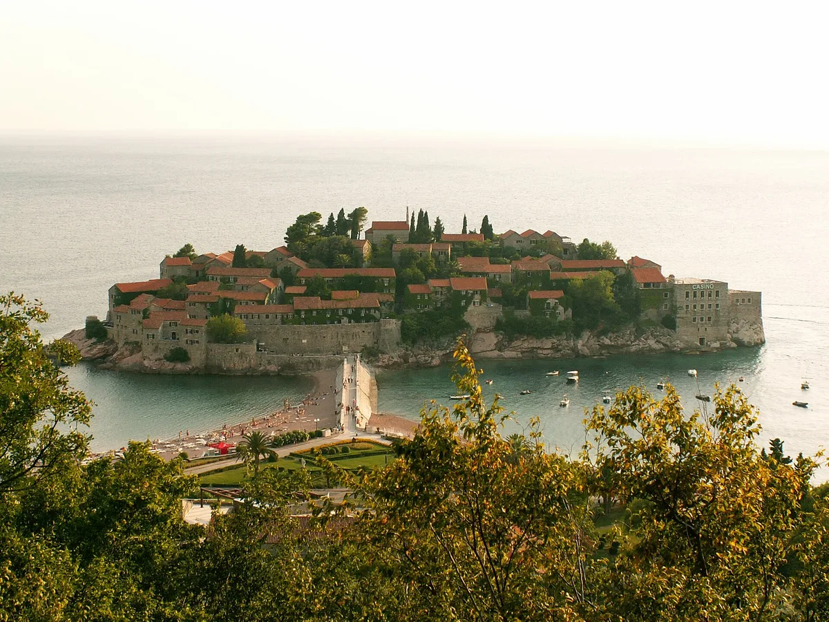 Sveti Stefan Beach, Budva, Adriatic Coast, Montenegro — 6