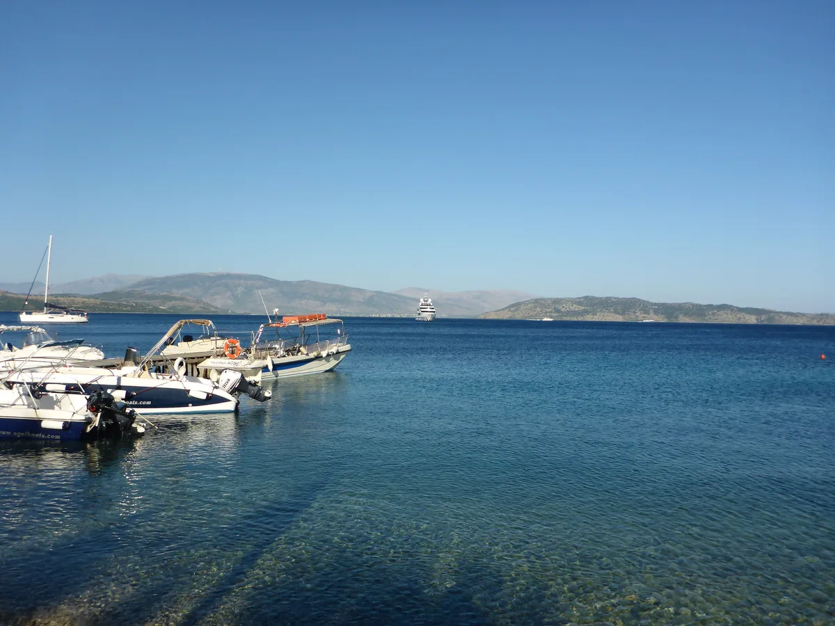 Agni Beach, Gimari, Ionian Islands, Greece