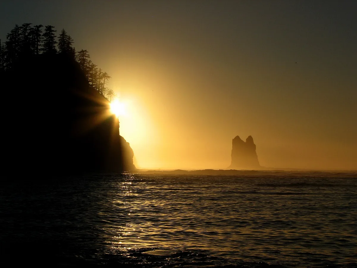 First Beach, Clallam County, Pacific Northwest, Vereinigte Staaten — 2