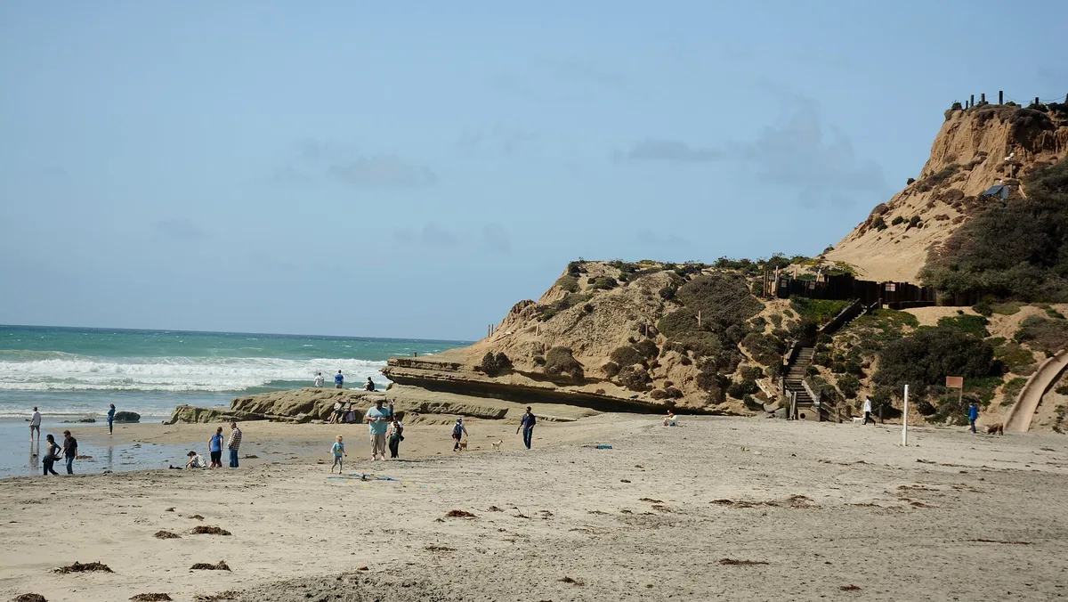 Torrey Pines State-strand, San Diego, California Coast, Verenigde Staten — 5