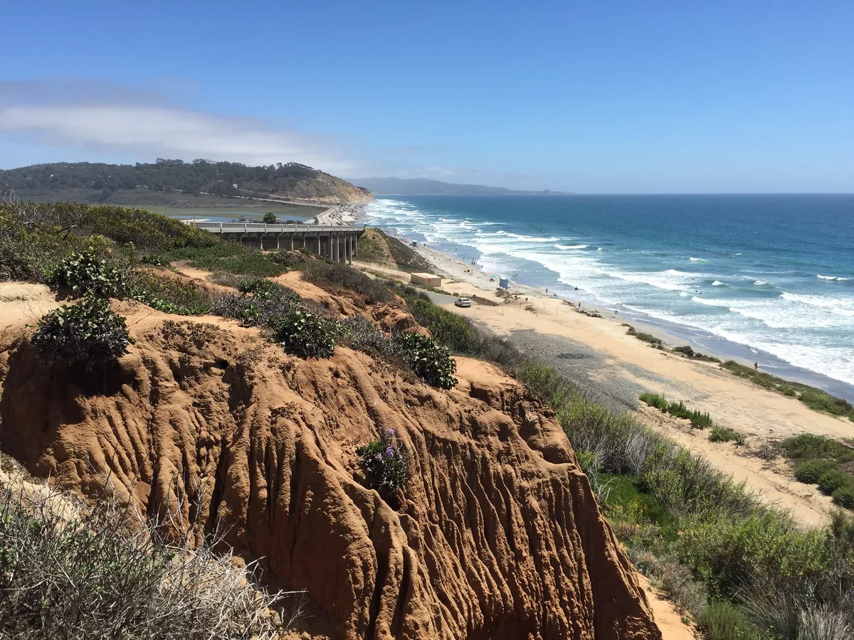 Torrey Pines State-strand, San Diego, California Coast, Verenigde Staten — 2