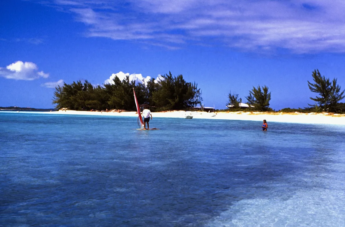 Stocking Island Eastern Shore Beach, George Town, Lucayan Archipelago, Bahamas — 2