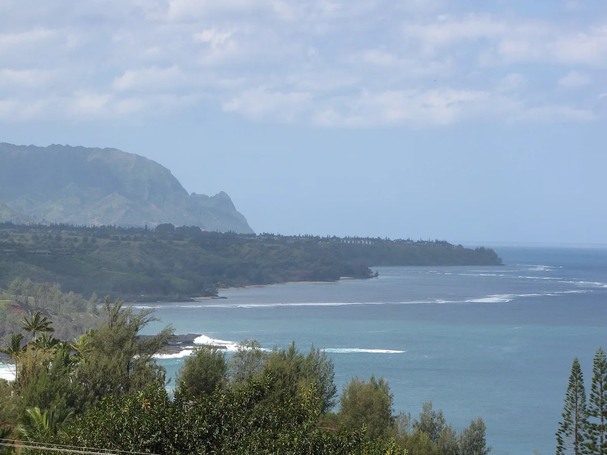 Anini Beach, Kilauea, Hawaii, United States — 5