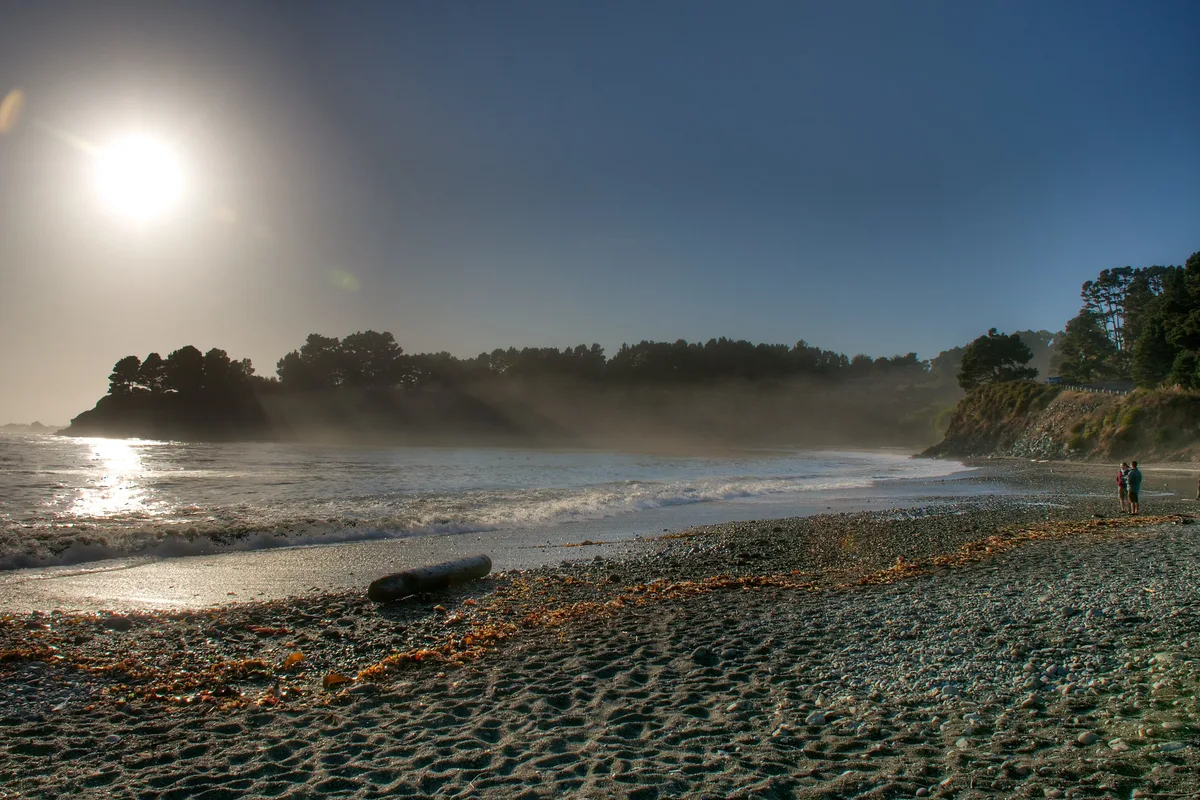 Van Damme State Beach, Little River, California Coast, United States — 5