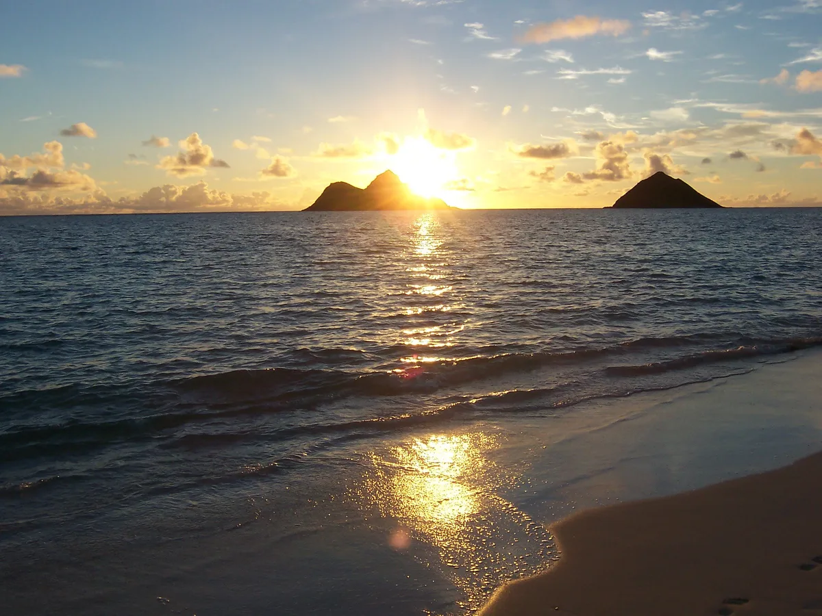 Lanikai Beach, Kailua, Hawaii, United States
