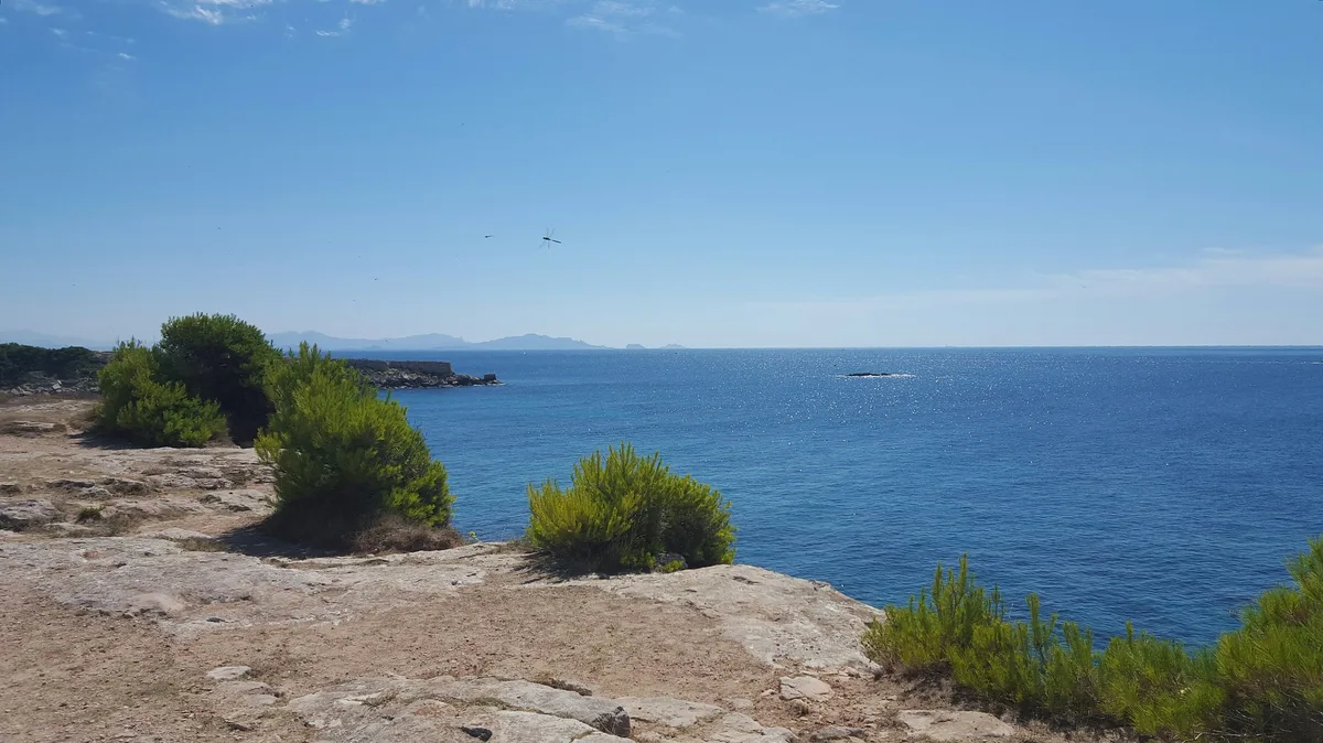 Sainte-Croix Beach, Martigues, Provence-Alpes-Côte d'Azur, France — 2