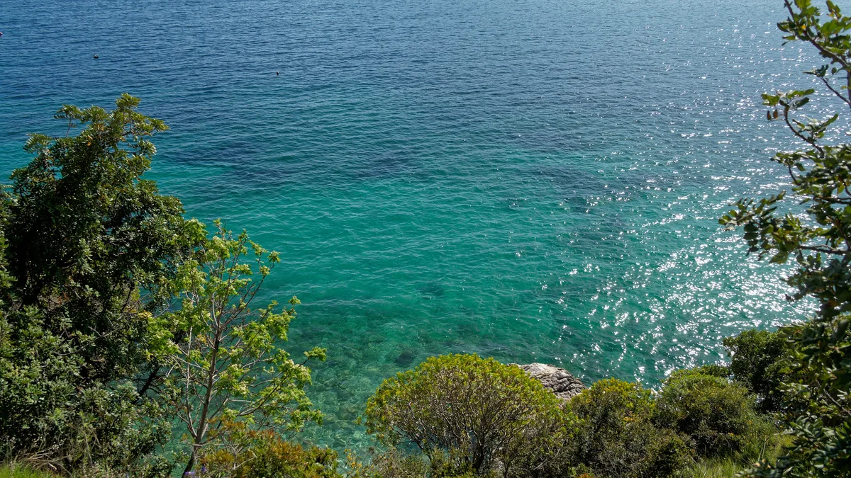 Uvala Zaton Mali Beach, Dubrovnik, Dalmatia, Croatia — 2