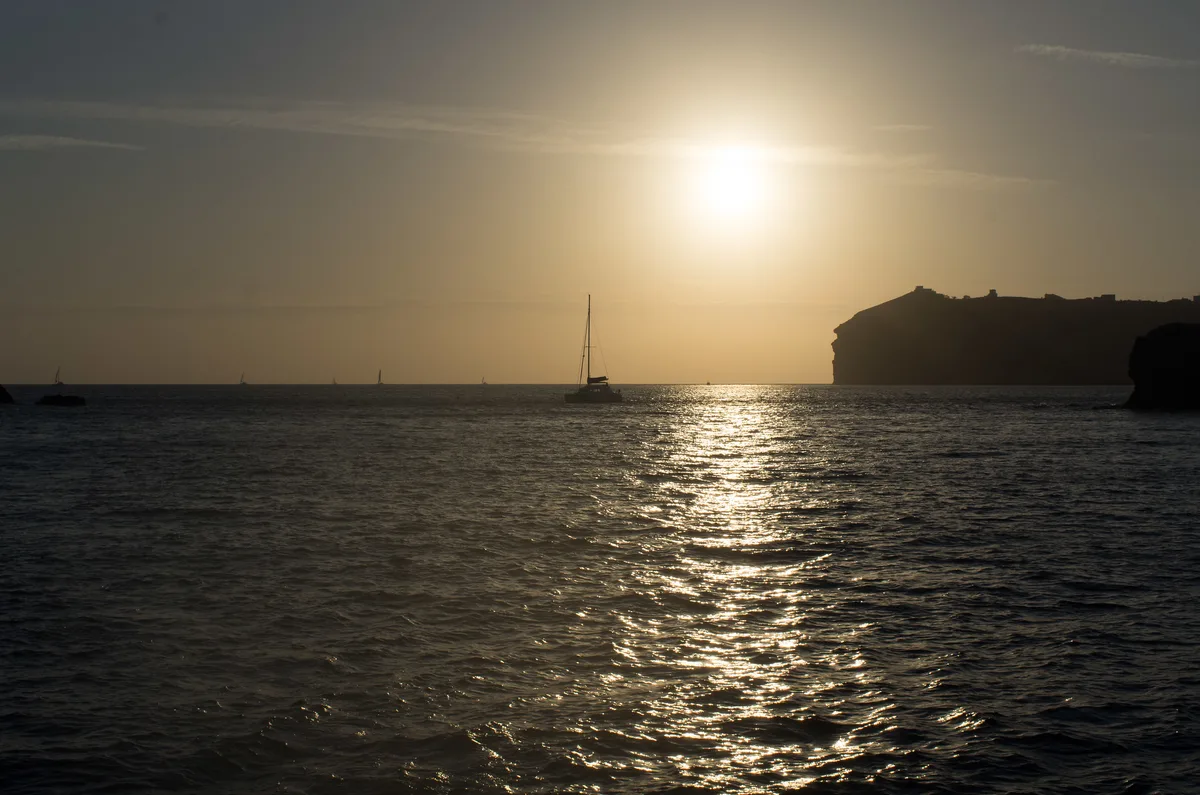Akrotiri-Strand, Cyclades, Griechenland — 5