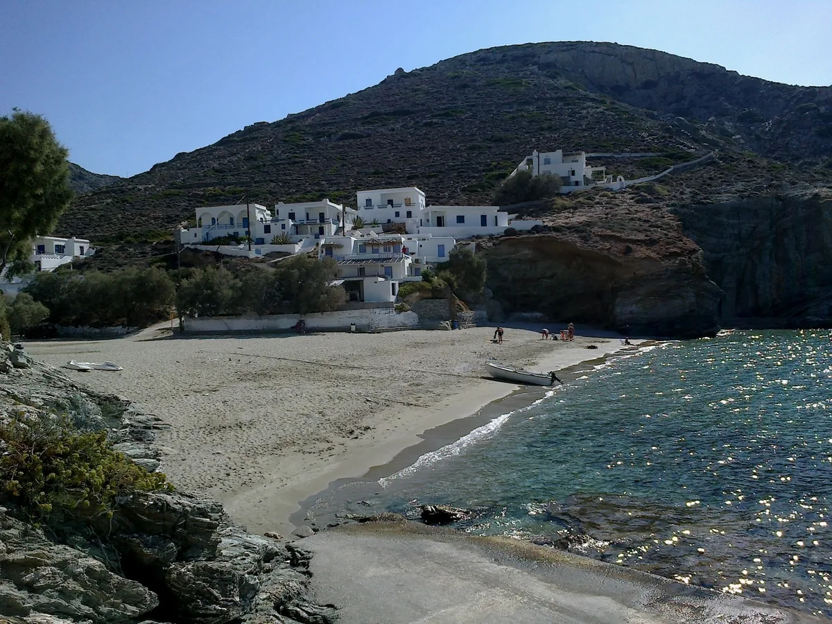 Spiaggia di Agali, Folegandros, Cyclades, Grecia — 3