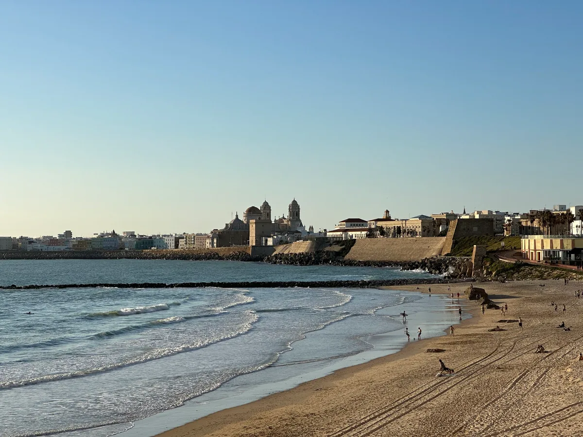Santa María del Mar Beach, Cádiz, Andalusia, Spain