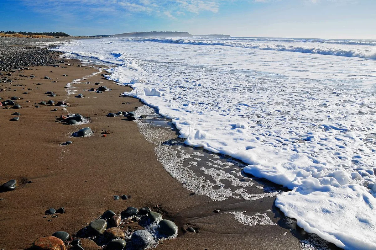 Conrads Beach, Lawrencetown, Canadian Atlantic, Canadá — 2
