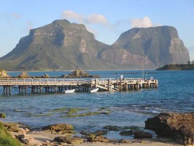 Old Settlement Beach, Lord Howe Island, Australian Pacific Islands, Australia — 2