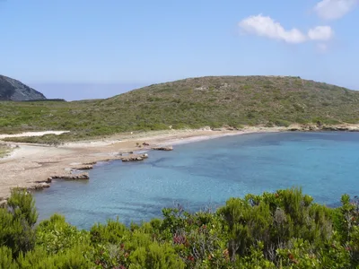 Playa de la Cala Genovese, Ersa, Corsica, Francia — 2