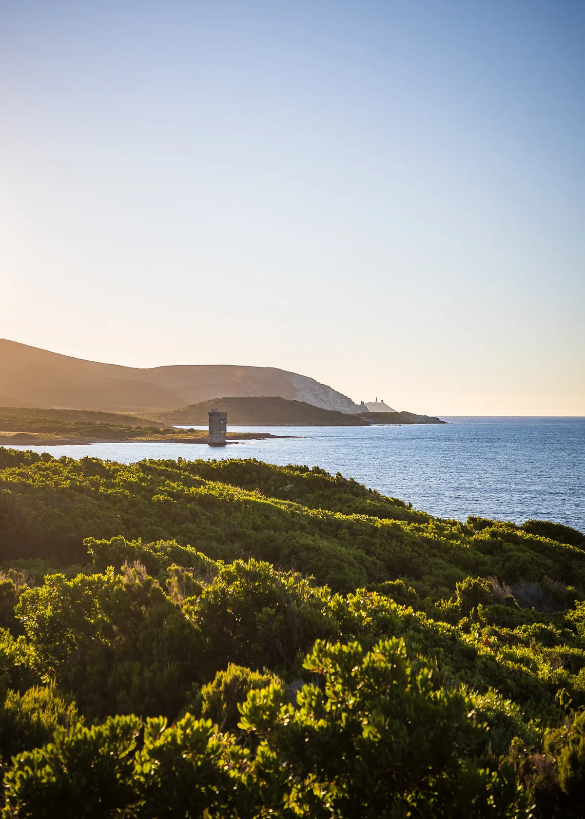 Playa de la Cala Genovese, Ersa, Corsica, Francia