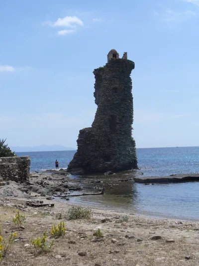 Playa de la Cala Genovese, Ersa, Corsica, Francia — 3