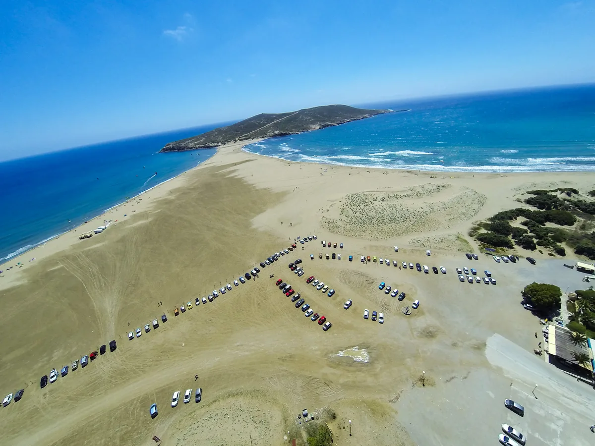 Prasonisi Beach, Kattavia, South Aegean, Greece