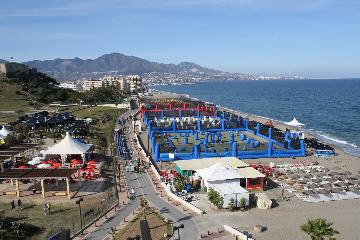 Ejido Beach, Fuengirola, Andalusia, Spain — 2