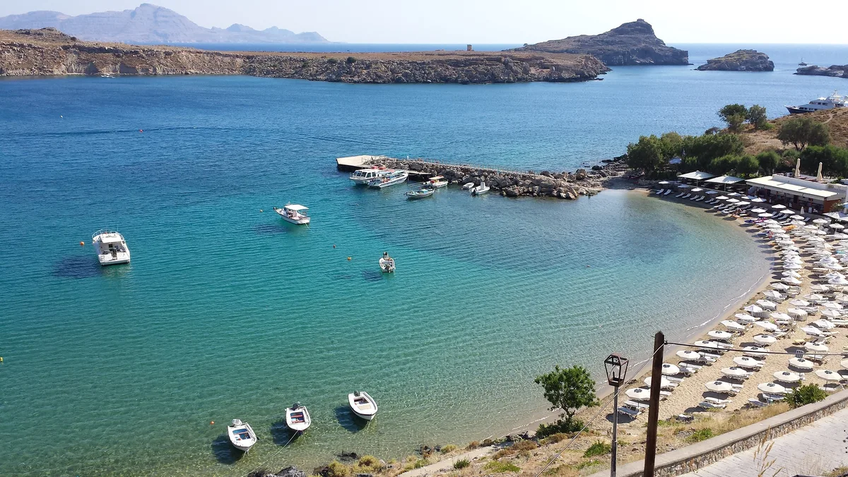 Lindos Beach, Lindos, South Aegean, Greece — 2