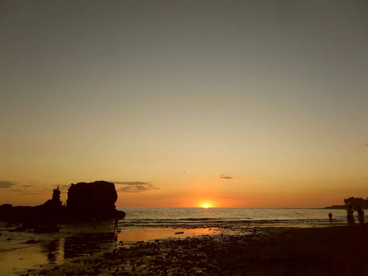 El Tunco Beach, Tamanique, Central American Pacific, El Salvador